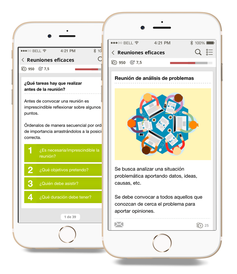 Microlearning - reuniones eficaces